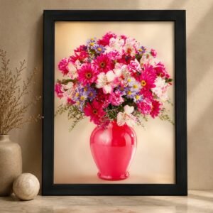 Floral Blossom Vase Wall Art