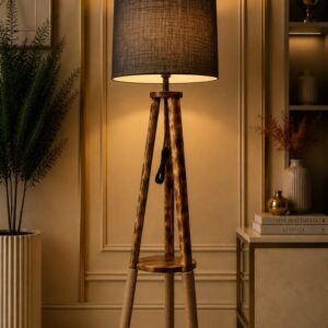 Heritage Wood Floor Lamp