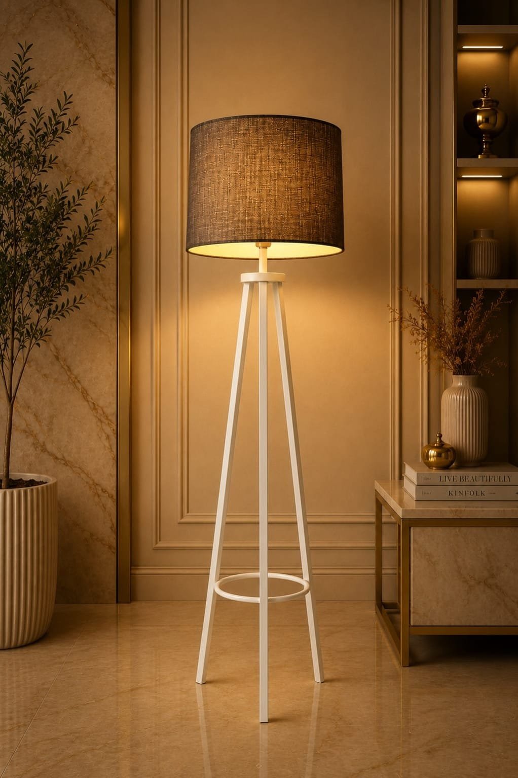 Arctic Glow Floor Lamp