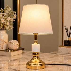 Luxury Gold Marble Table Lamp
