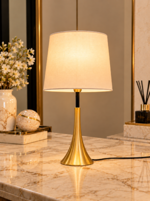Sculptural Wave Floor Lamp - Crystal Decor Pakistan